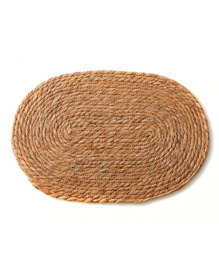 Set de table ovale jute naturel - lot de 2 (naturel) Set de table ovale jute naturel - lot de 2 (naturel)