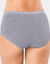 Culotte midi Basic+, lot de 3 achetées +  GRATUITE (1) (gris chiné)