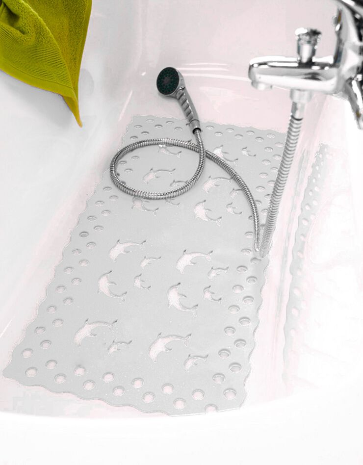 Tapis douche baignoire dauphin (blanc) Tapis douche baignoire dauphin (blanc)