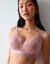 Soutien-gorge dentelle et microfibre Love in Lace - sans armatures (rose)