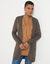 Gilet porter ouvert, manches longues (kaki)