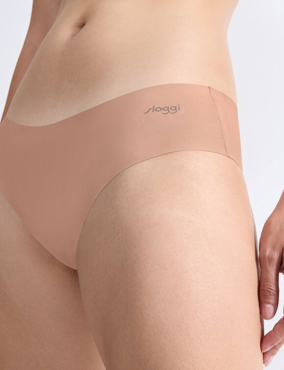 Culotte ZERO Microfibre sans coutures - lot de 2 (peau)