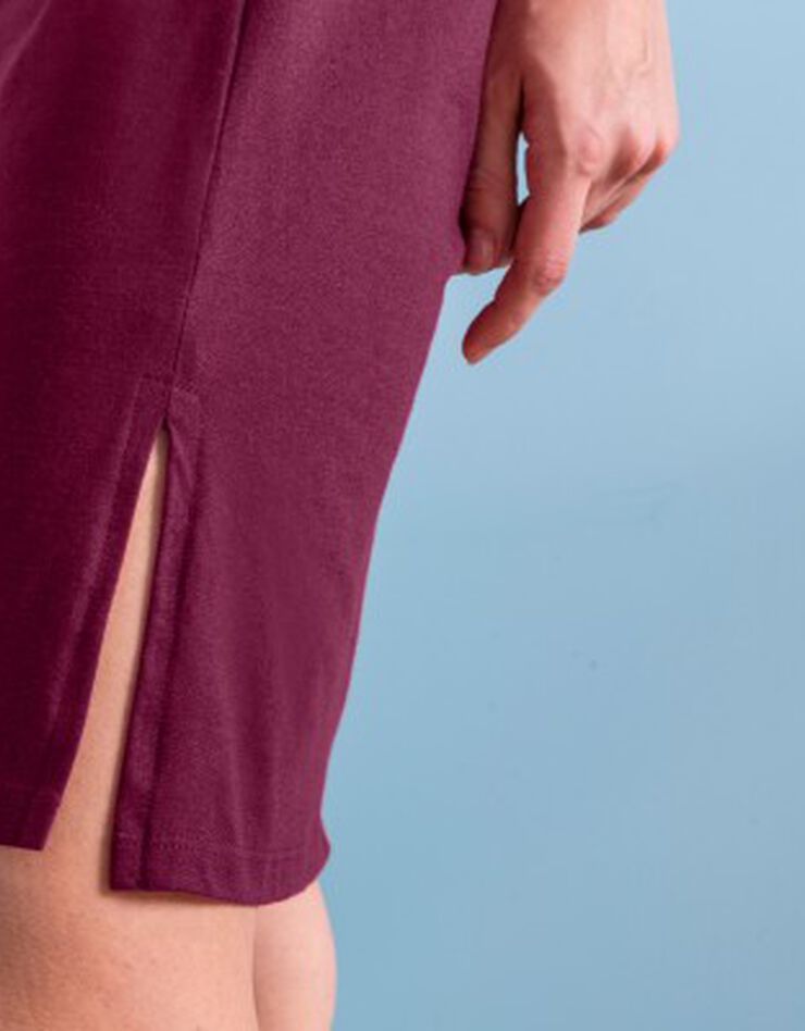 Chemise de nuit courte imprimé « oiseaux » (cerise) Chemise de nuit courte imprimé « oiseaux » (cerise)