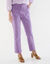 Pantalon 7/8ème gainant, taille haute (parme)