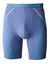 Boxer long &agrave; surpiq&ucirc;res coupe short - lot de 2 (bleu + marine)