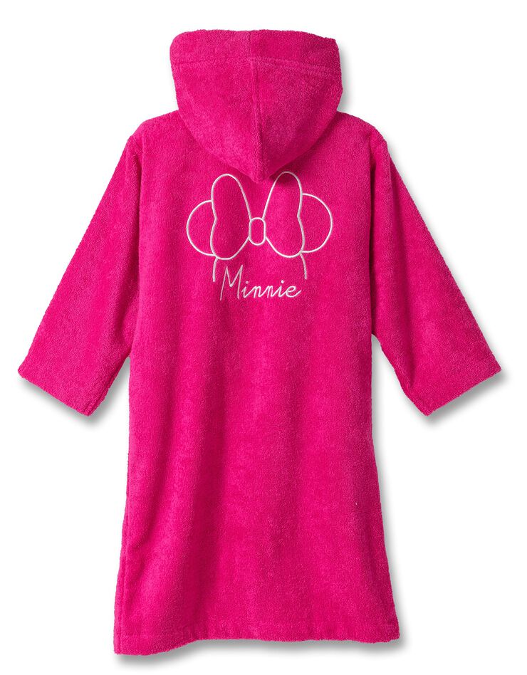 Peignoir enfant à capuche Minnie® Cœur de Disney® (fuchsia) Peignoir enfant à capuche Minnie® Cœur de Disney® (fuchsia)