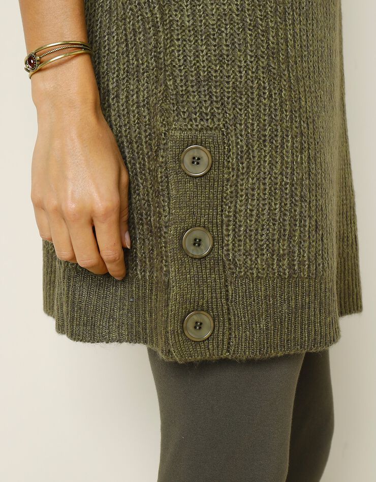 Pull-tunique sans manches, toucher doux (bronze) Pull-tunique sans manches, toucher doux (bronze)
