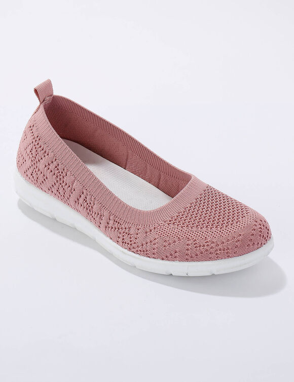 Ballerines mesh ultra l&eacute;g&egrave;res (rose)