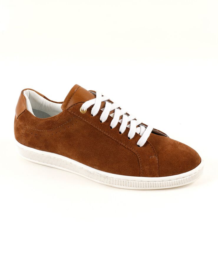 Tennis en croûte de cuir - caramel (caramel) Tennis en croûte de cuir - caramel (caramel)