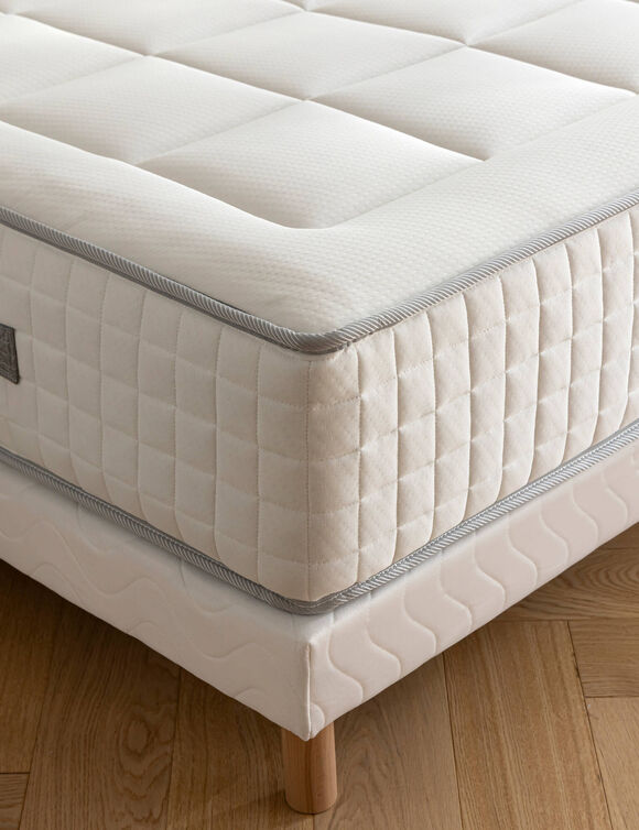 Matelas ressorts Conforlux® luxe équilibré H25 cm (écru)