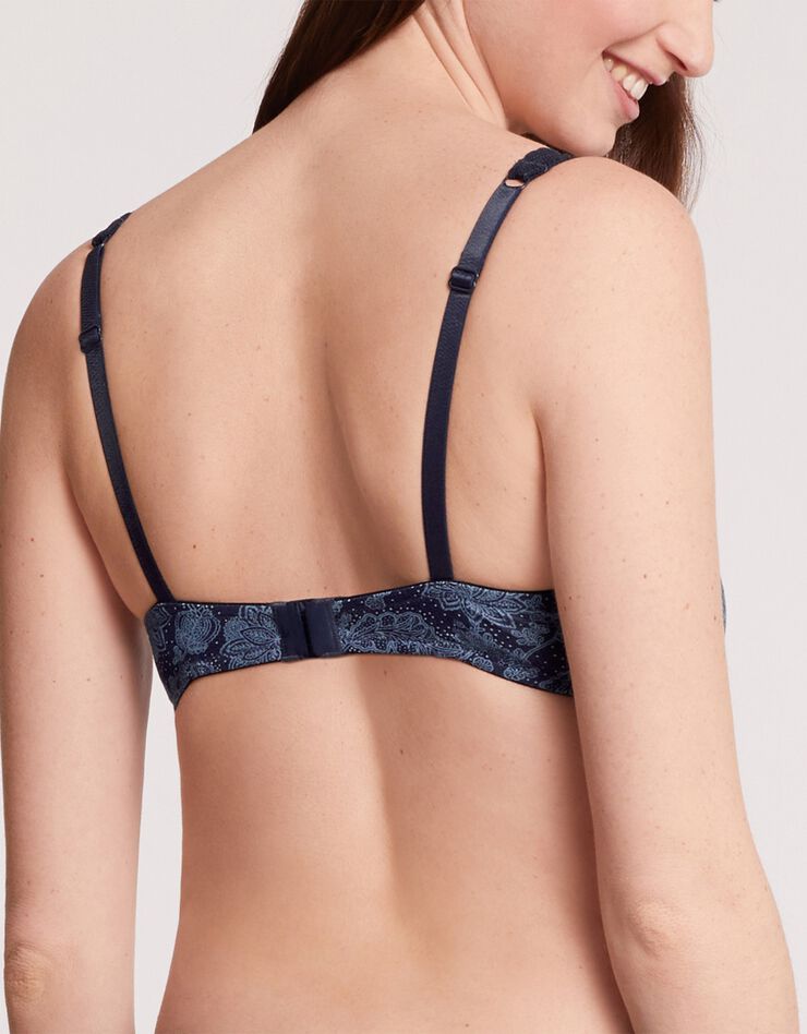 Soutien-gorge forme corbeille Origine Mode - avec armatures (bleu) Soutien-gorge forme corbeille Origine Mode - avec armatures (bleu)
