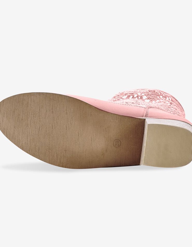 Boots macramé (rose) Boots macramé (rose)