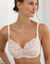 Soutien-gorge embo&icirc;tant "Carla"  bretelles crois&eacute;es dos - avec armatures  (rose poudr&eacute;)