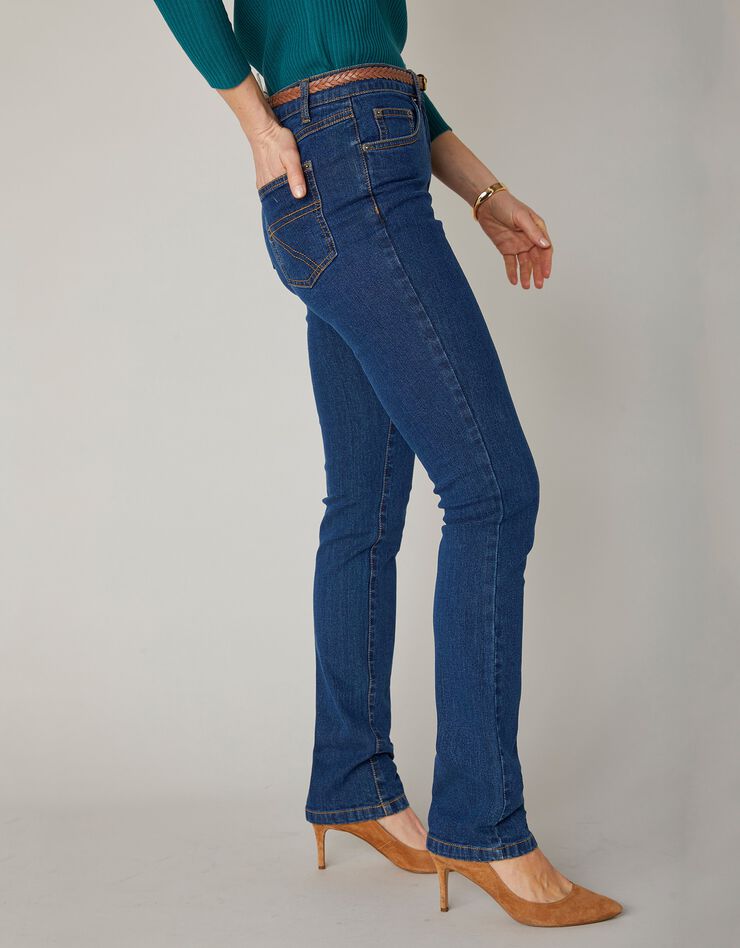 Jean droit stretch - petite stature (dark blue)