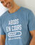 Pyjama short manches courtes Abdos en cours (marine / bleu)