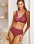 Soutien-gorge dentelle stretch forme corbeille Orellana - avec armatures cachées (prune)