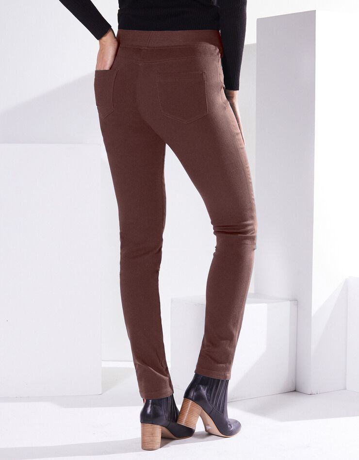 Jegging taille élastiquée ultra confort - petite stature (chocolat) Jegging taille élastiquée ultra confort - petite stature (chocolat)