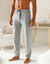Pantalon pyjama coton (gris chiné)