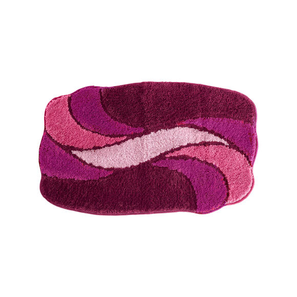 Tapis de bain pétales (violine)