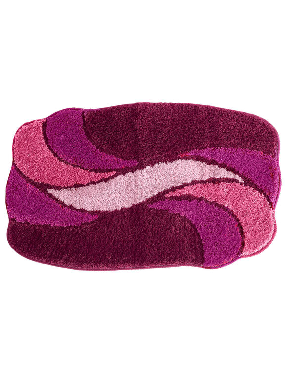 Tapis de bain pétales (violine)