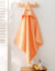 Cape de bain bébé personnalisable (abricot)