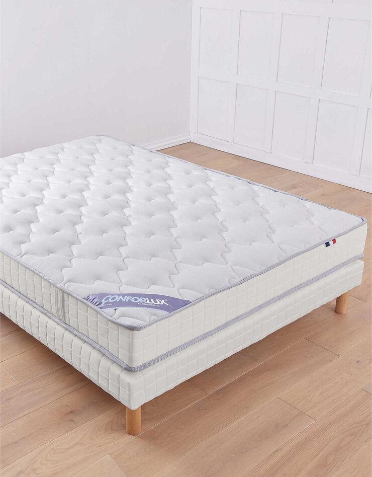 Matelas latex et mousse confort ferme (écru)