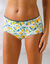 Shorty coton stretch imprimé "citrons" - lot de 4 (jaune)