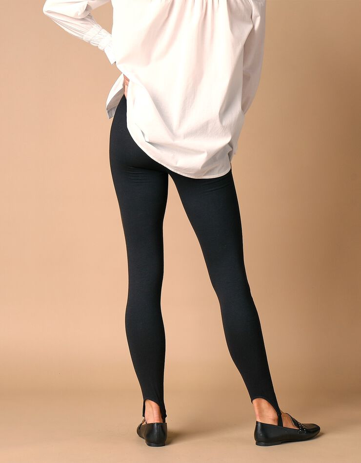 Legging fuseau, maille jersey (noir) Legging fuseau, maille jersey (noir)