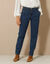 Jean coupe mom taille haute, stretch (stone)