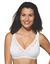 Soutien-gorge sans armatures brod&eacute; "Coeur Crois&eacute; coton" de Playtex&reg; - lot de 2  (blanc)