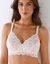 Soutien-gorge forme embo&icirc;tante dentelle Carla &ndash; sans armatures (rose poudr&eacute;)