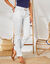 Pantalon droit, Spécial Petites (blanc)