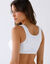 Soutien-gorge coton ouvert devant  forme embo&icirc;tante Posture control&ndash; sans armatures (blanc)