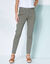 Pantalon fusel&eacute; couleur (kaki)