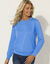 Sweat molleton uni (bleu)