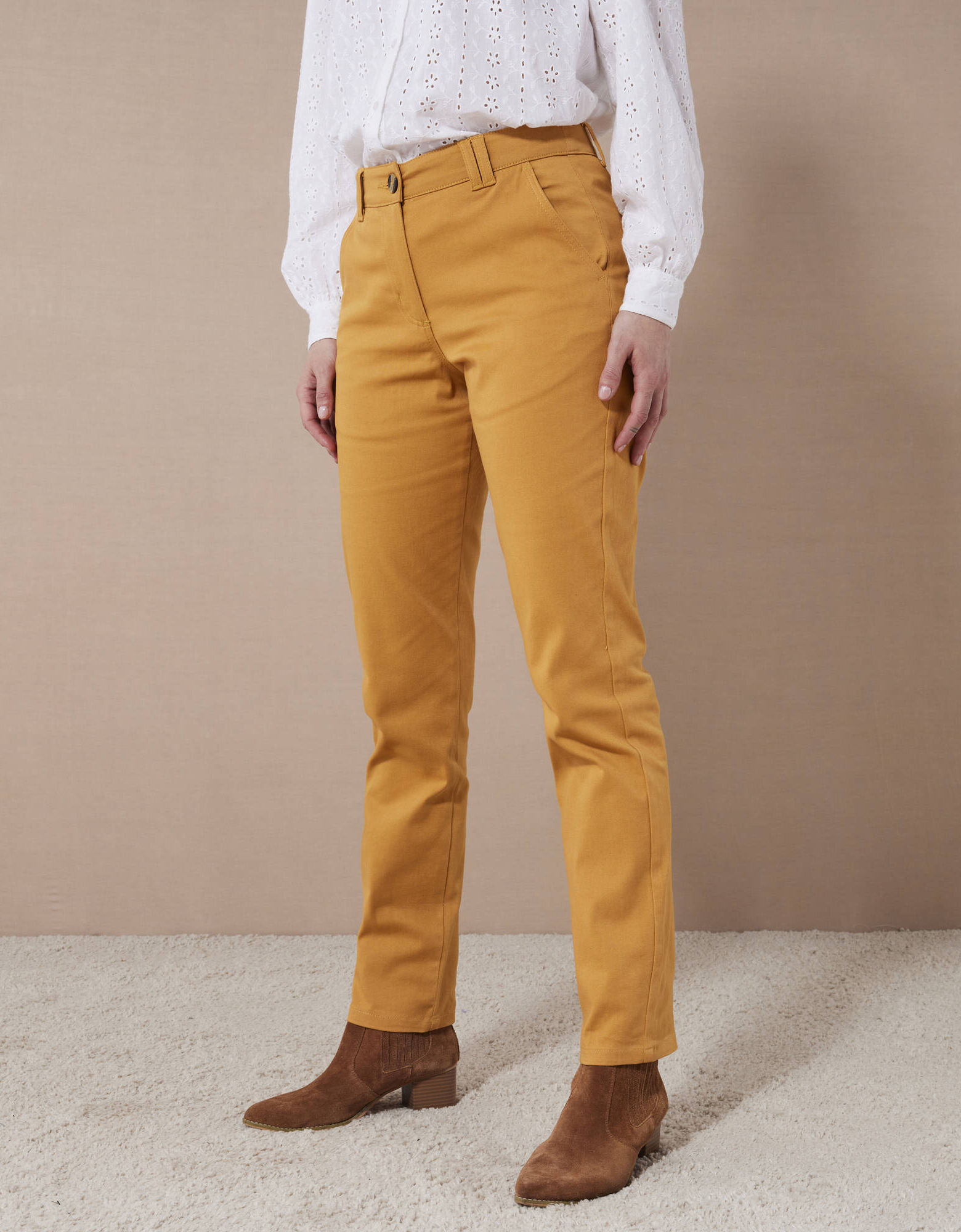 Next 2 PACK SLIM FIT STRETCH - Chino - Navy Blue/bleu