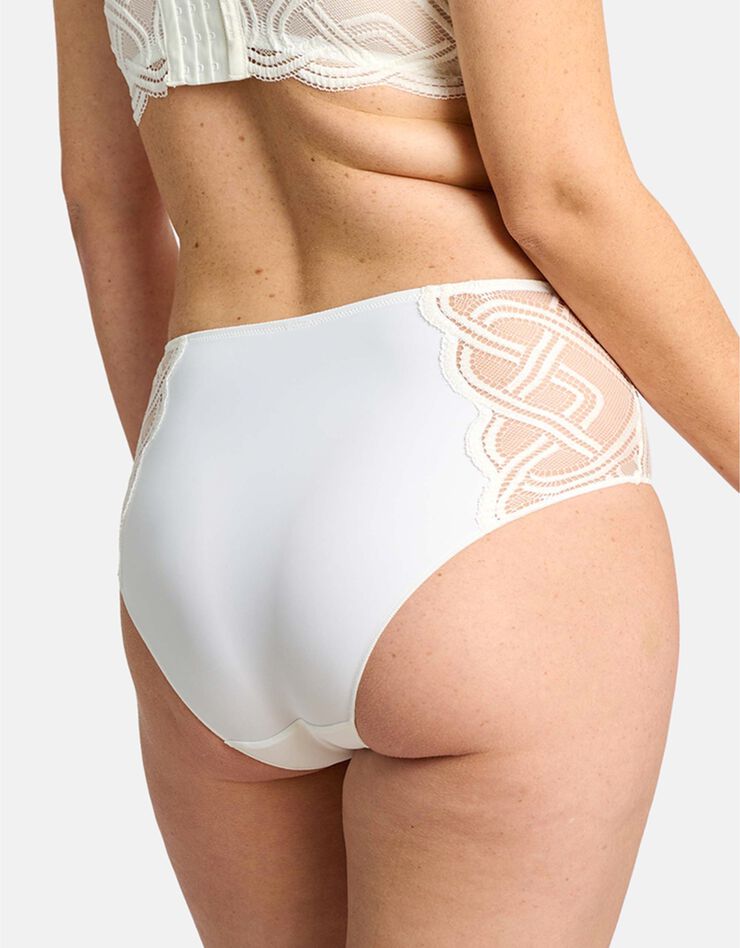 Culotte midi dentelle Elise (ivoire) Culotte midi dentelle Elise (ivoire)