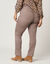 Jegging grande stature - taille élastiquée ultra confort (marron glacé)