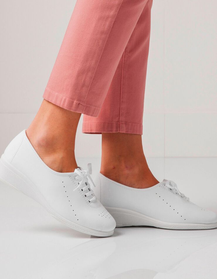 Chaussures derbies cuir (blanc) Chaussures derbies cuir (blanc)