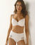 Soutien-gorge forme emboîtante en dentelle à coques souples Limbara - avec armatures (écru)