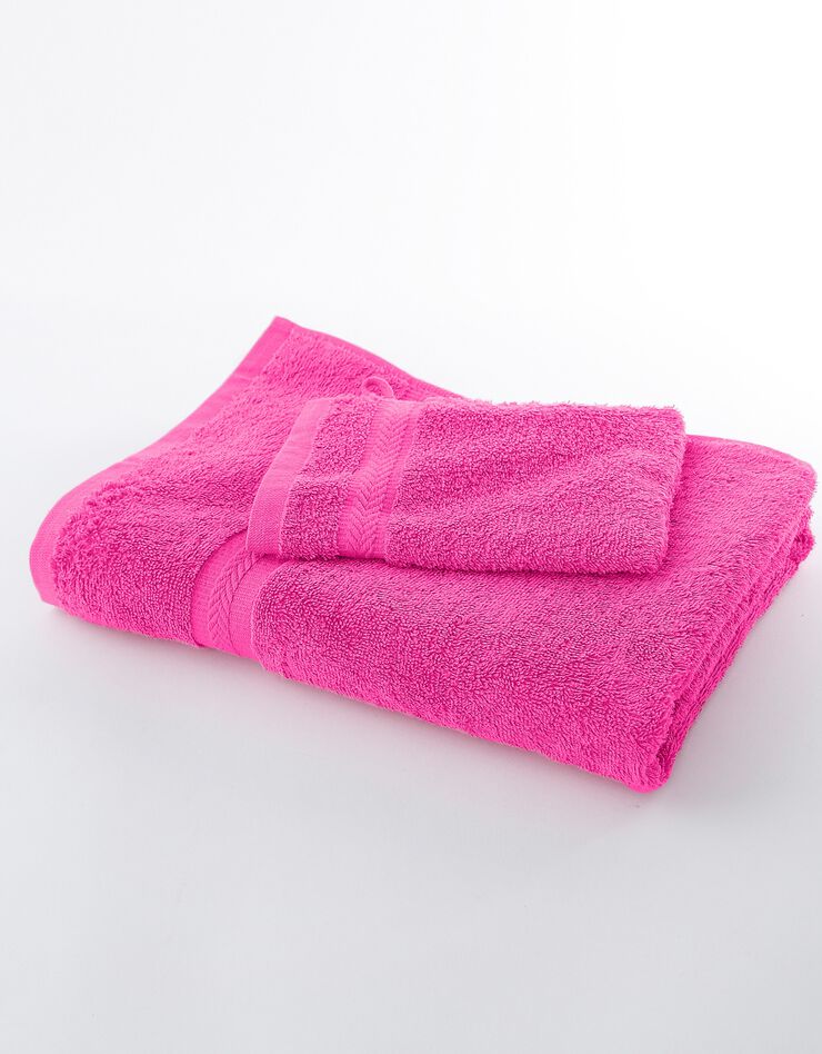 Eponge unie 420 g/m2 confort moelleux (fuchsia) Eponge unie 420 g/m2 confort moelleux (fuchsia)
