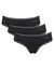 Culotte hipster stretch et dentelle "Go Crush" - Lot de 3 (noir)