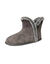 Chaussons bottillons fourrés (gris)
