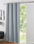 Rideau occultant bachette uni (gris perle)