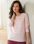 Pyjama manches longues, imprim&eacute; chat - lot de 2 (lagon + rose)