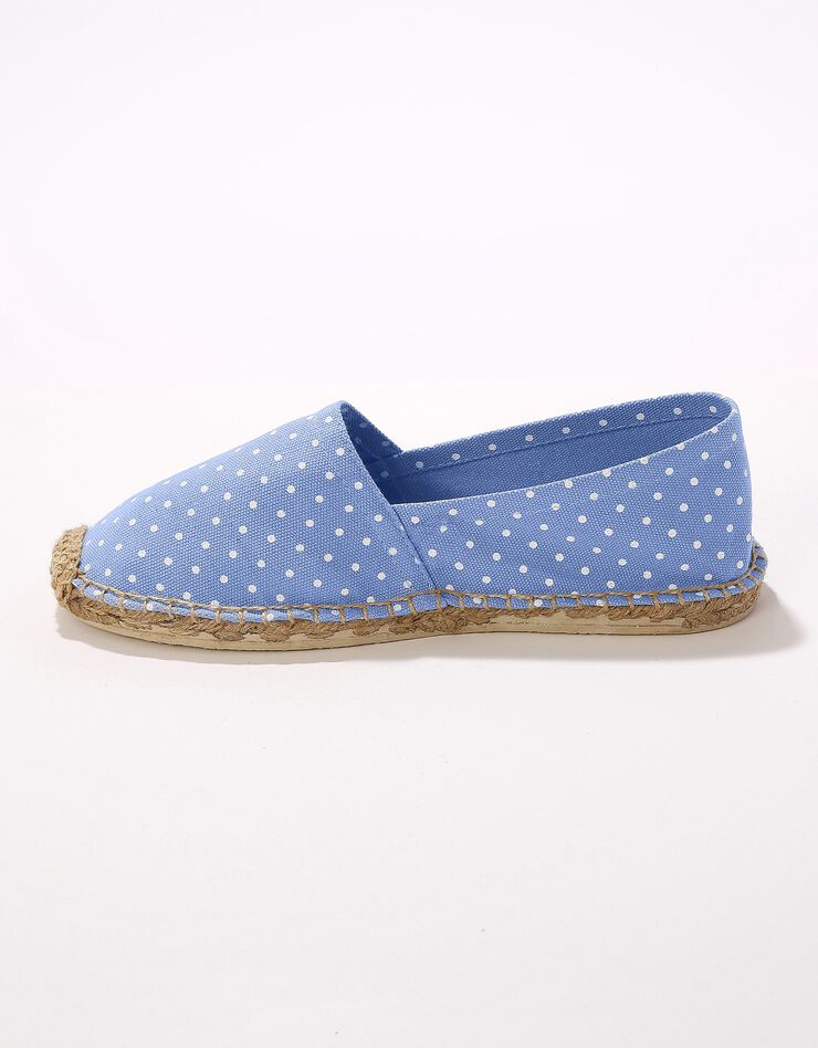 Espadrilles imprimées pois (bleu) Espadrilles imprimées pois (bleu)