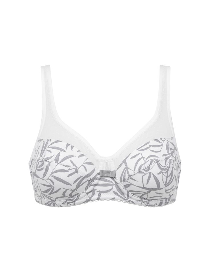 Soutien-gorge Generous coton bio(1) imprimé bambou - avec armatures (blanc) Soutien-gorge Generous coton bio(1) imprimé bambou - avec armatures (blanc)