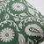 Housse de coussin imprim&eacute; indien - lot de 2 (vert)