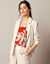 Veste blazer, lin mélangé (naturel)