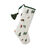 Chaussette de No&euml;l d&eacute;corative (vert)